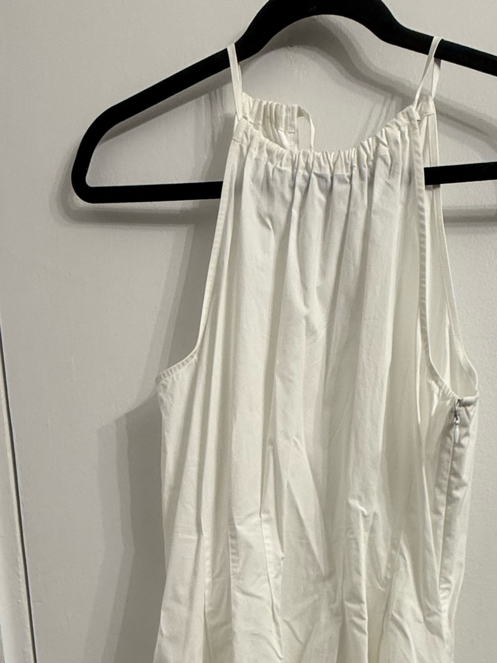 Banana Republic white cotton dress NWT size 8